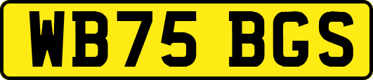 WB75BGS