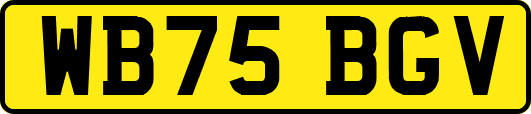 WB75BGV