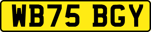 WB75BGY