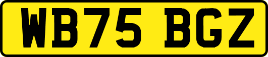 WB75BGZ