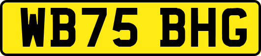 WB75BHG