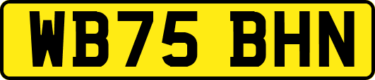 WB75BHN