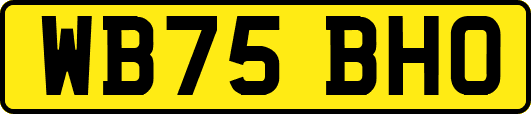 WB75BHO