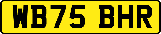 WB75BHR