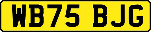 WB75BJG