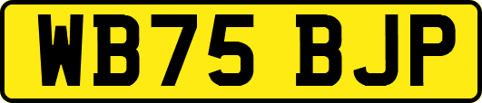 WB75BJP