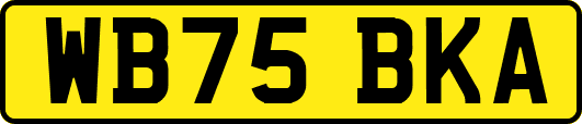 WB75BKA