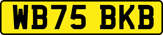 WB75BKB