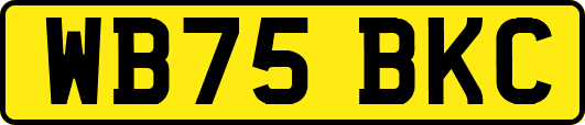WB75BKC