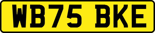 WB75BKE