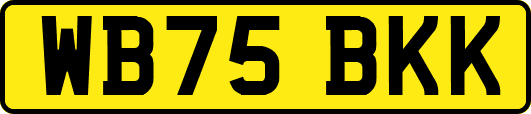 WB75BKK
