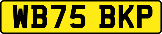 WB75BKP