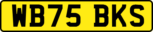 WB75BKS