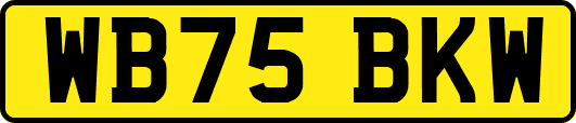 WB75BKW