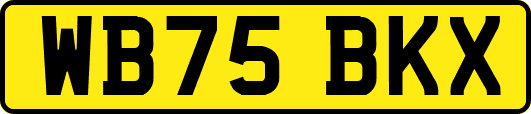 WB75BKX