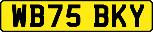 WB75BKY