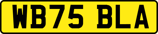 WB75BLA