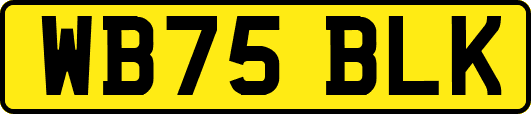 WB75BLK