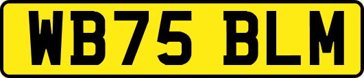 WB75BLM