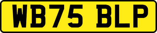 WB75BLP