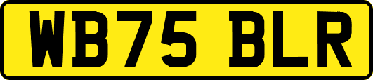 WB75BLR