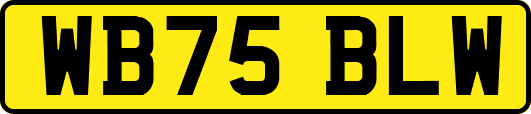 WB75BLW
