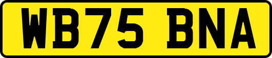 WB75BNA
