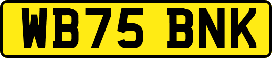 WB75BNK