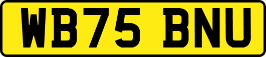 WB75BNU