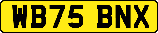WB75BNX