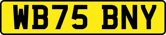 WB75BNY