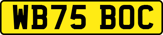 WB75BOC