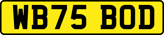 WB75BOD
