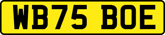 WB75BOE