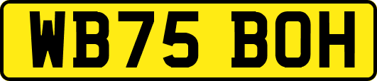 WB75BOH