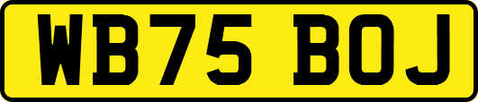 WB75BOJ