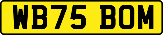 WB75BOM