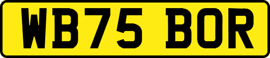 WB75BOR