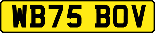 WB75BOV
