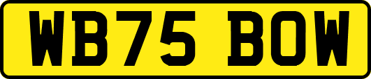 WB75BOW