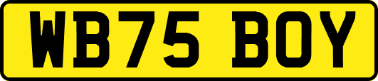 WB75BOY
