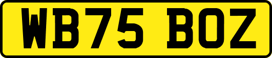 WB75BOZ