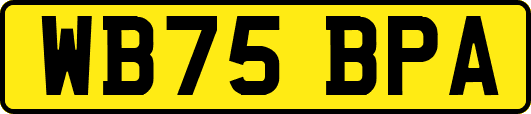 WB75BPA