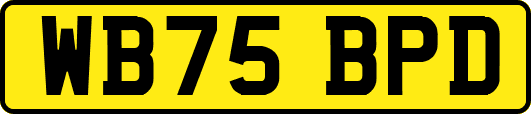 WB75BPD