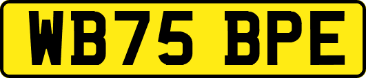 WB75BPE