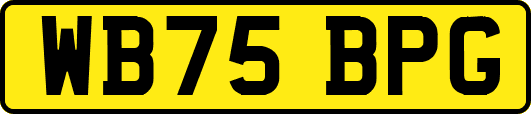 WB75BPG