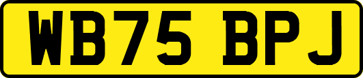 WB75BPJ