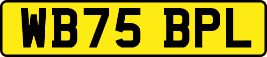WB75BPL