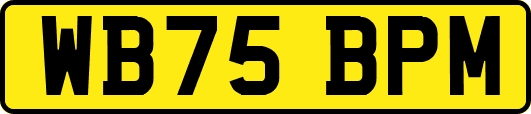 WB75BPM