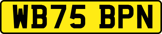 WB75BPN